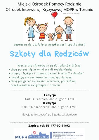 Plakat informacyjny